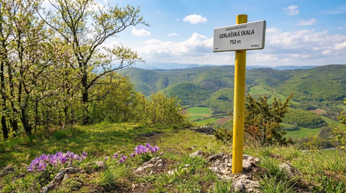 Gerlašská skala (752 m n.m.)