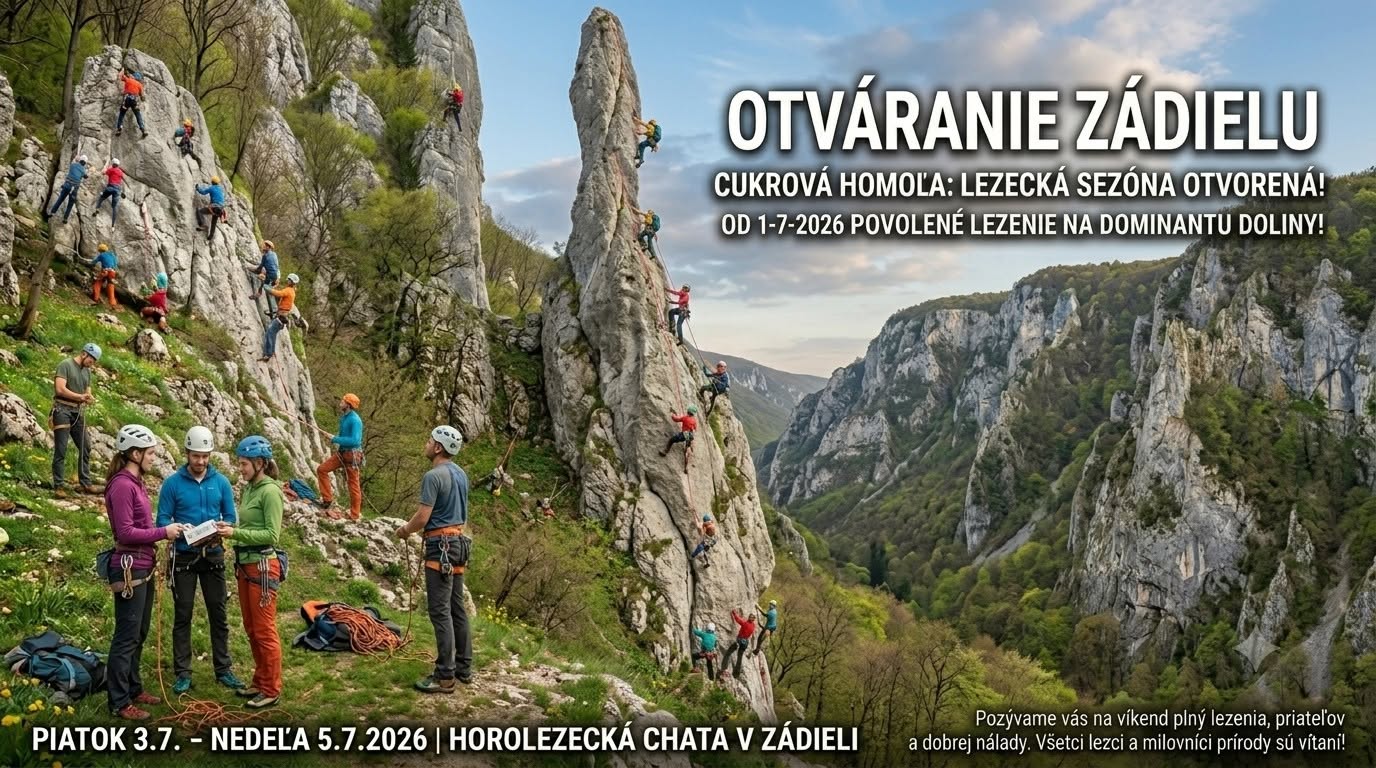 Horolezecké otváranie Zádielskej doliny