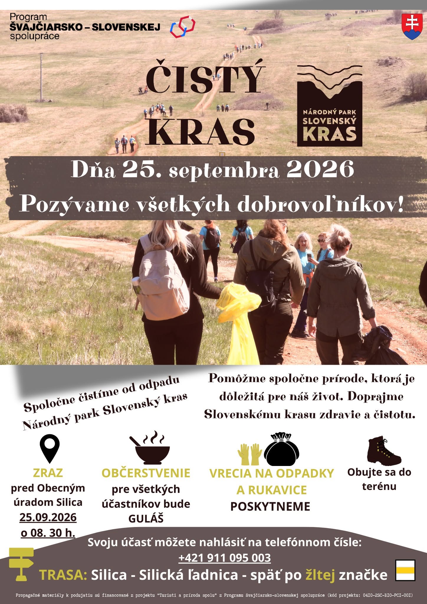 ČISTÝ KRAS – Pomôžme prírode Slovenského krasu!