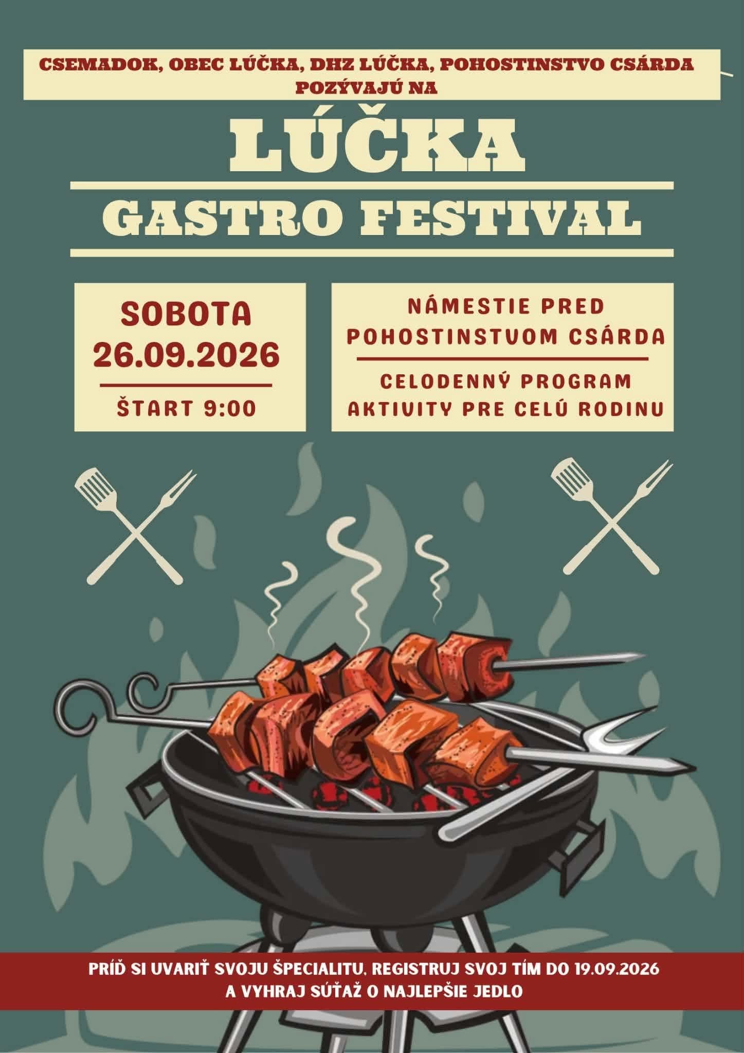Lúčka Gastro Festival 2026