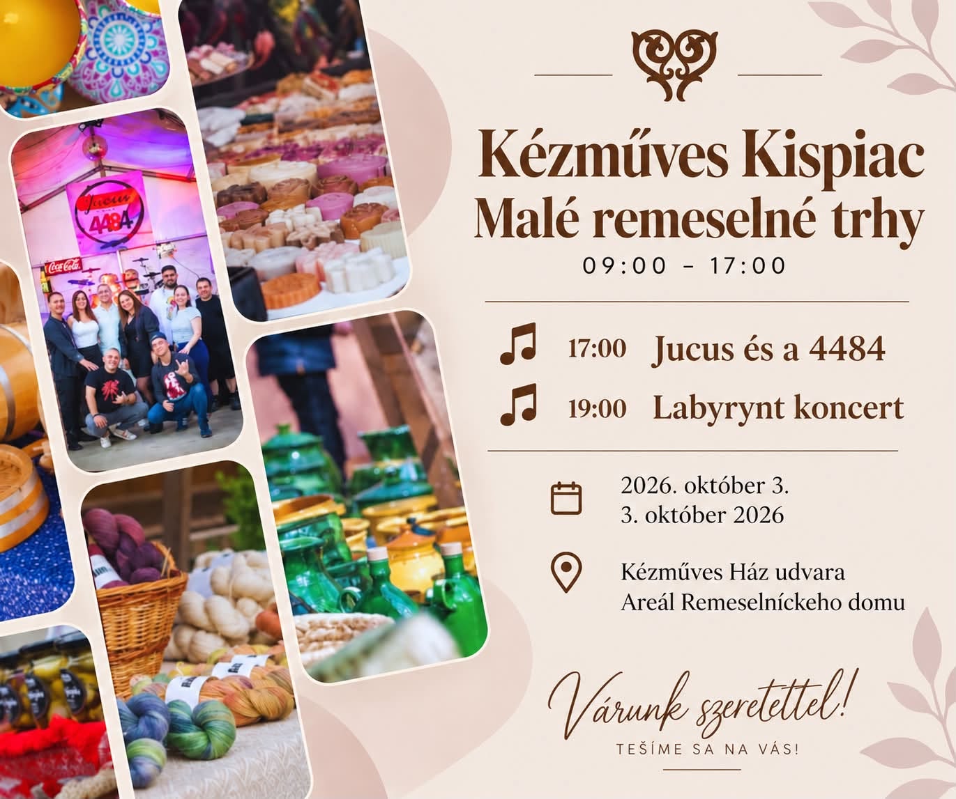 Remeselné trhy v Krásnohorskej Dlhej Lúke