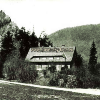 Zádielska dolina - turistická chata začiatok 20. storočia