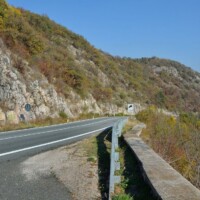 Soroška oporný múr (570 m n.m.) vyhliadka