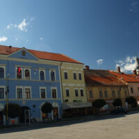 Historické centrum a pamiatková zóna mesta Rožňava (Námestie baníkov)