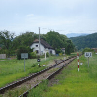 Železničná trať medzi Moldavou nad Bodvou a Medzevom