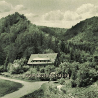 Zádielska dolina - turistická chata začiatok 20. storočia