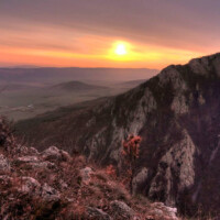 Zádielska vyhliadka na Krkavčích skalách (570-600 m n.m.)