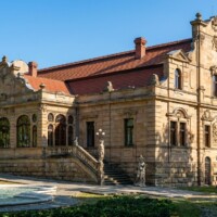 Kaštieľ v obci Bôrka v 19 storočí Kaštieľ v obci Bôrka