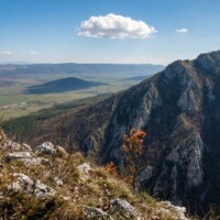 Zádielska vyhliadka na Krkavčích skalách 570-600 m n.m.