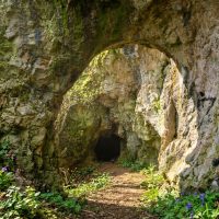 Moldavská skalná brána a Moldavský skalný tunel Moldavská skalná brána a Moldavský skalný tunel