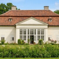 Kaštieľ v Krásnohorskej Dlhej Lúke v roku 1917 Kaštieľ v Krásnohorskej Dlhej Lúke